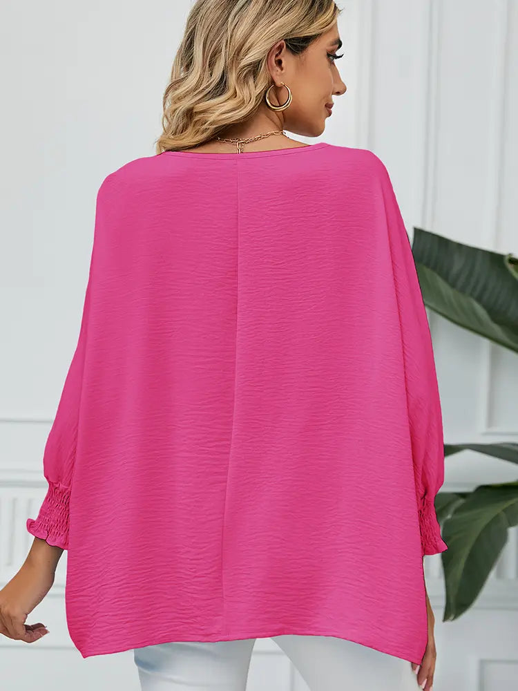 Women Chiffon Blouse White | Elegant Style-3