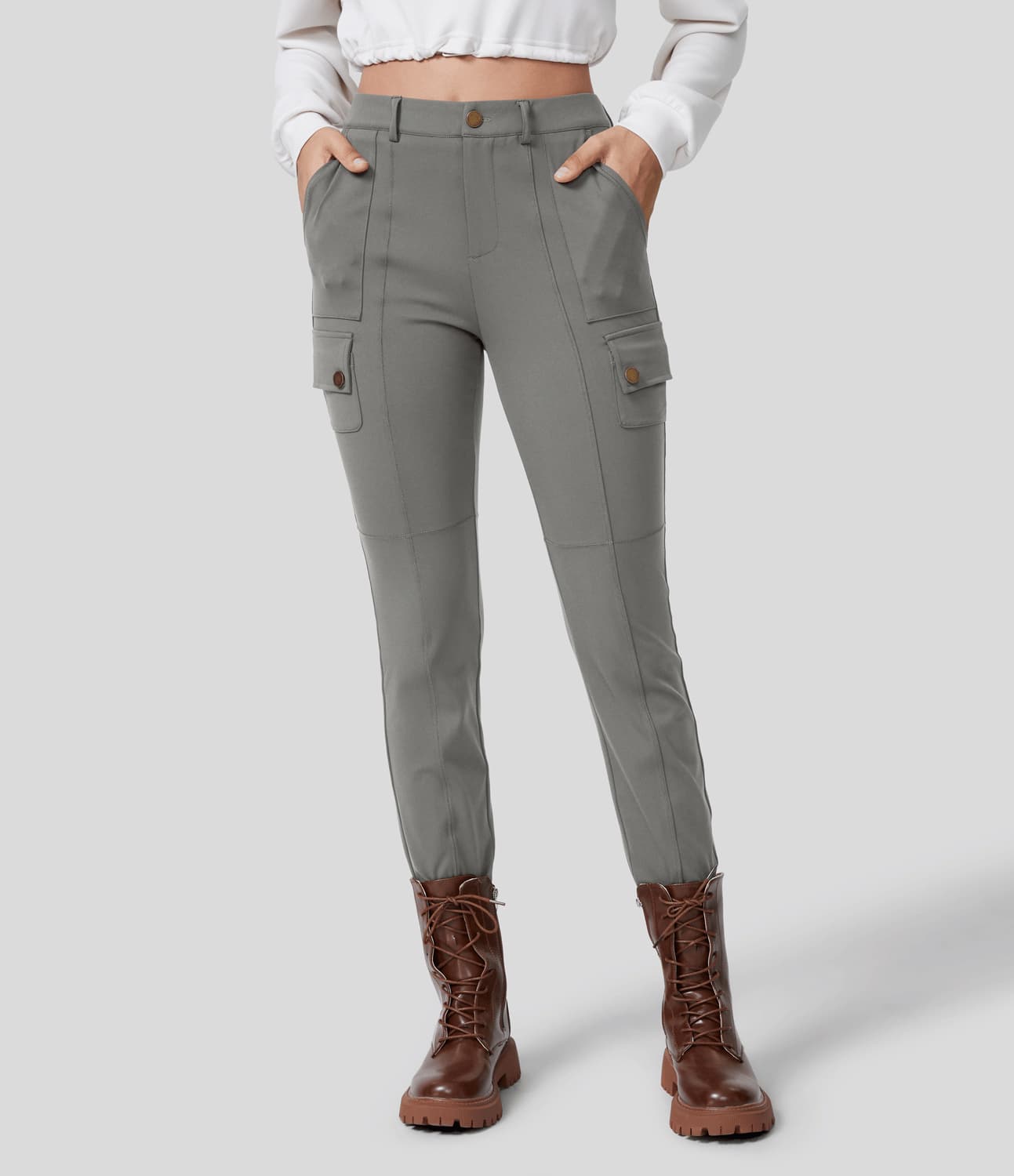 Stretchy Cargo Pants | Denise