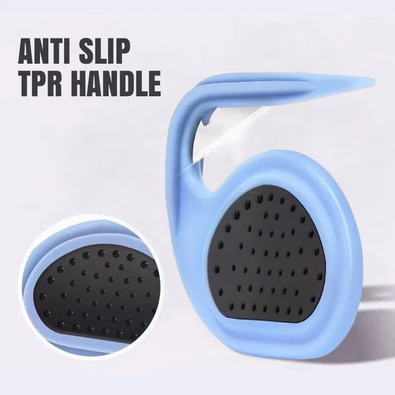 Dog Brush Deshedding Tool Anti-Slip Handle | Groomer-4