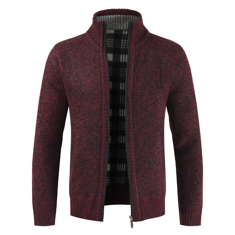 Knitted Zip-Up Cardigan | Robbie