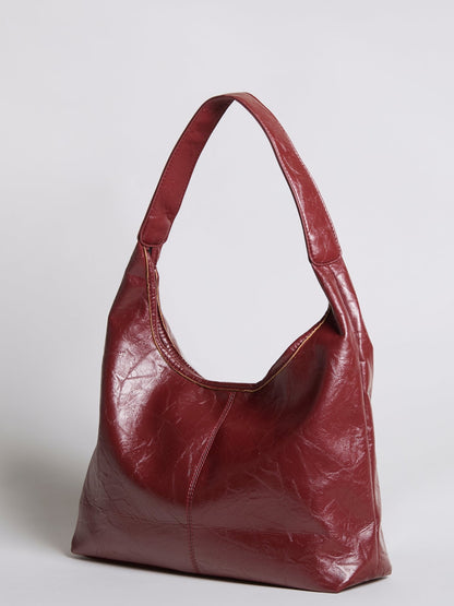 Sleek Leather Bag | Agatha