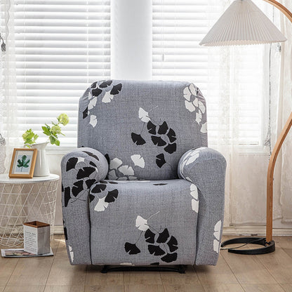 Recliner Sofa Cover Floral Stretchy Fabric | Elegant Home Decor 6