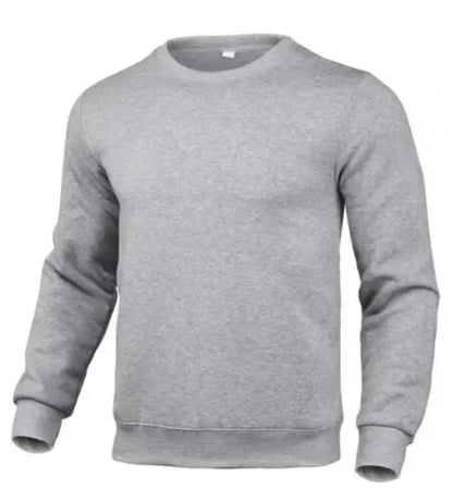 Men's Sweatshirt Grey Cotton | Julian-4