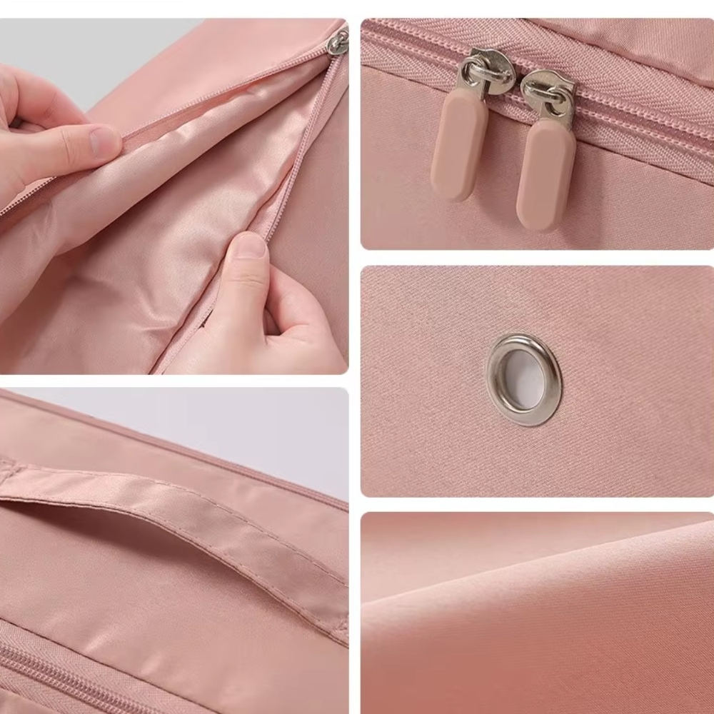 Unisex Storage Organizer Pink Satin | Clutter-Free Companion 4
