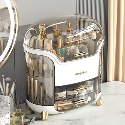 Women Makeup Organizer Clear Plastic | Elegant Design 2