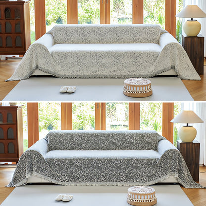 Sofa Cover Reversible Cotton Blend | Nordic Charm 6