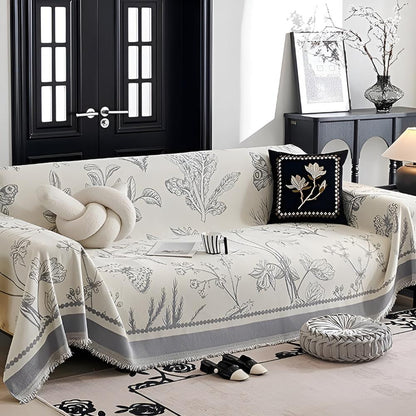 Sofa Cover Floral Pattern Fabric | Botanical Elegance 5