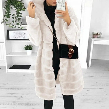 Luxe Faux Fur Coat | Adalyn