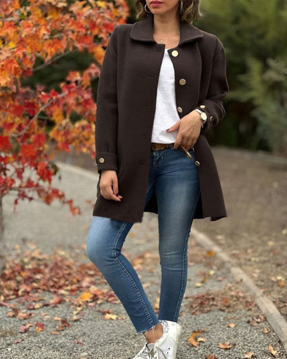 Women Chic Jacket Black Premium Fabric | Harper-4