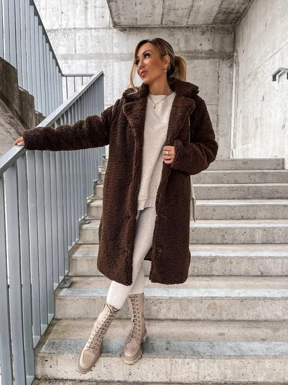 Oversized Teddy Coat | Danica