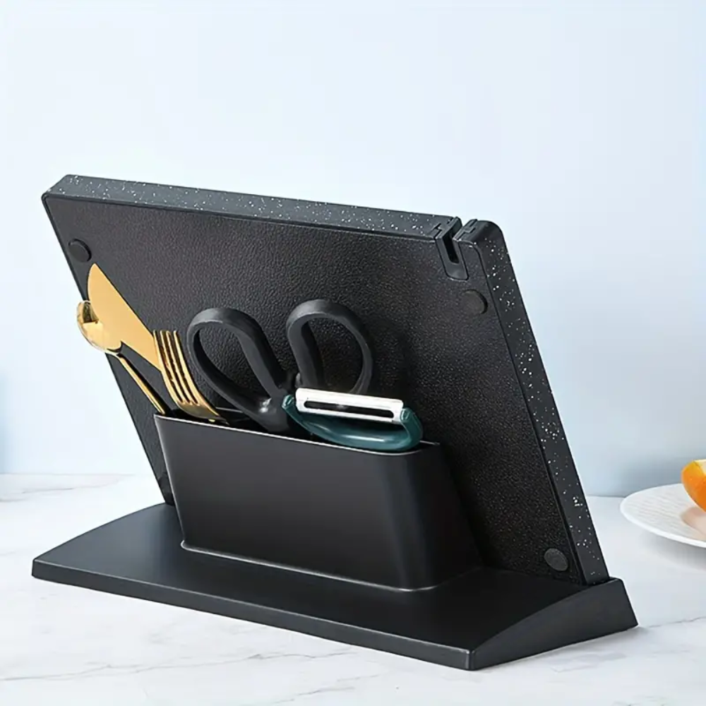 Magnetic Knife Board Black Plastic | Culinary Masterpiece 4