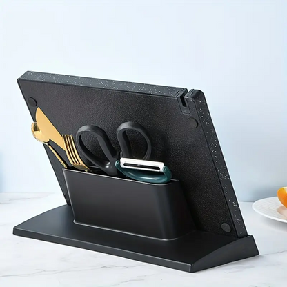 Magnetic Knife Board Black Plastic | Culinary Masterpiece 4