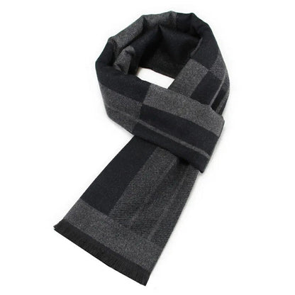 Men Abstract Patterned Winter Scarf | Jerome