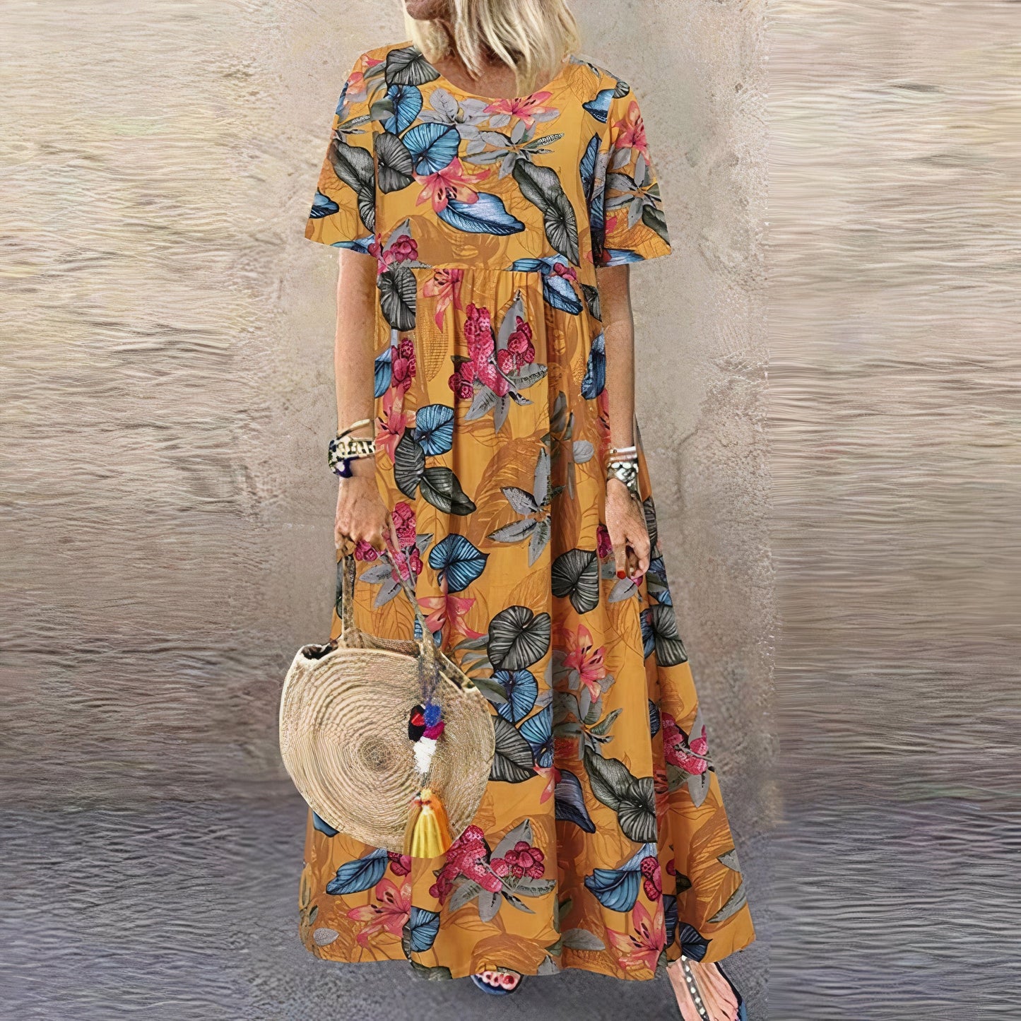 Floral Maxi Dress | Masie