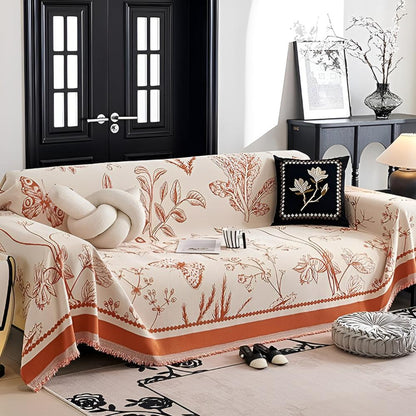 Sofa Cover Floral Pattern Fabric | Botanical Elegance 6