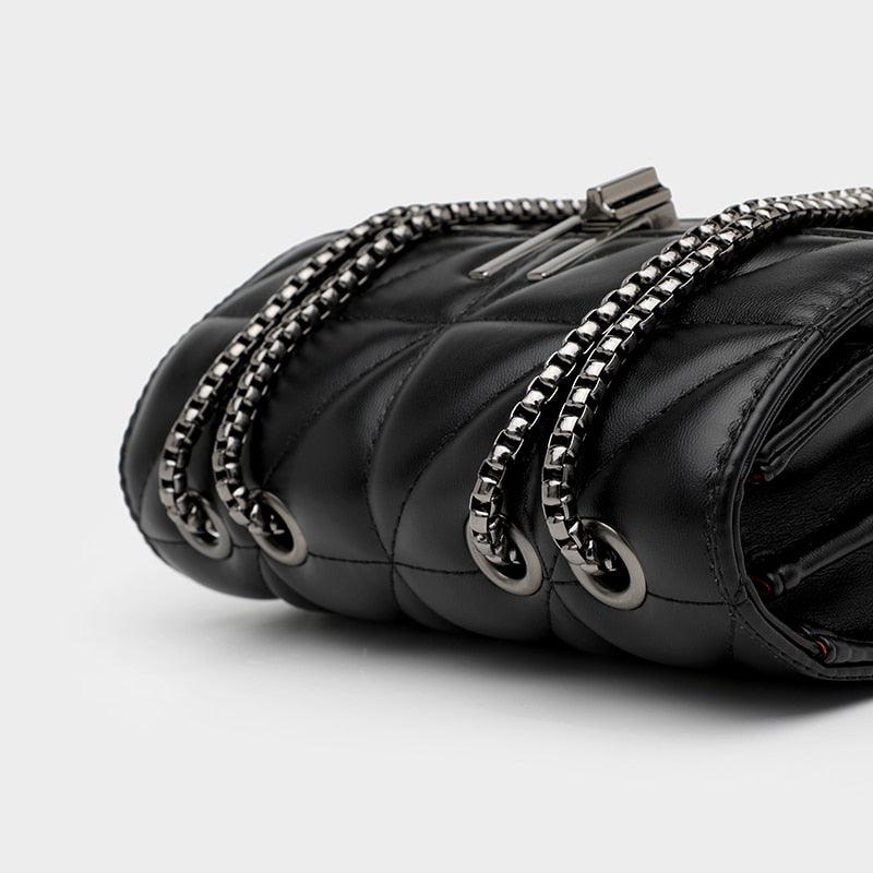 Women Quilted Chain Shoulder Bag | Shiela