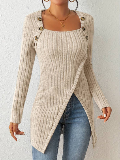 Variant image for Women Sweater Black Knit | Catherine-1