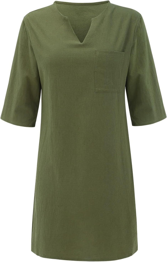 Women Classic Shirt Dress | Siena