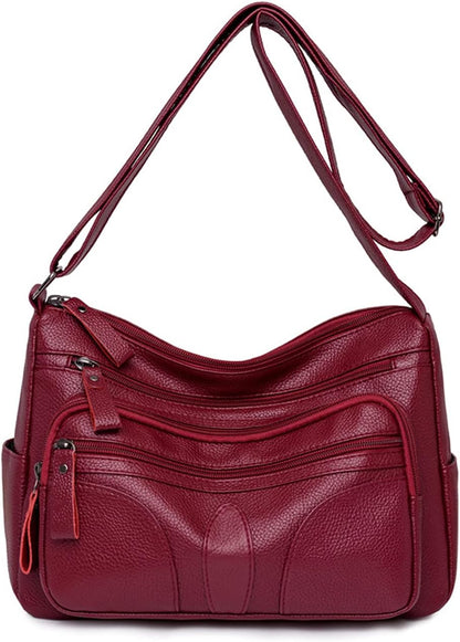 Multi-Pocket Shoulder Bag | Yana