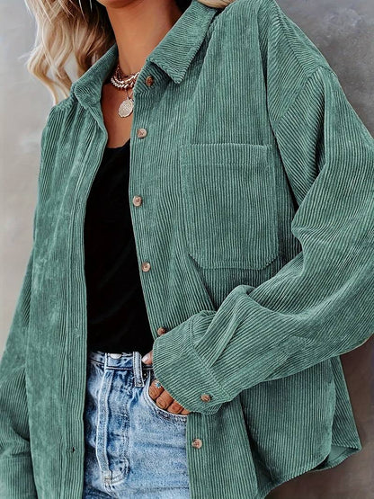 Women Oversized Button Shirt | Audrey