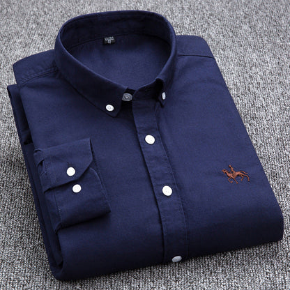 Oxford Long Sleeve Shirt | Roger