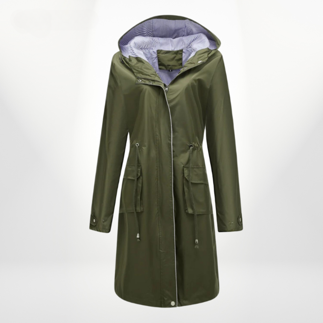 Women Long Utility Hooded Coat | Bethania