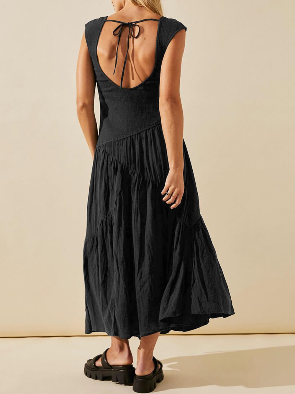 Women Maxi Dress Boho Style | Kath-4