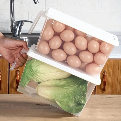 Kitchen Storage Containers Set of 6 Clear Plastic | Modern Design 4