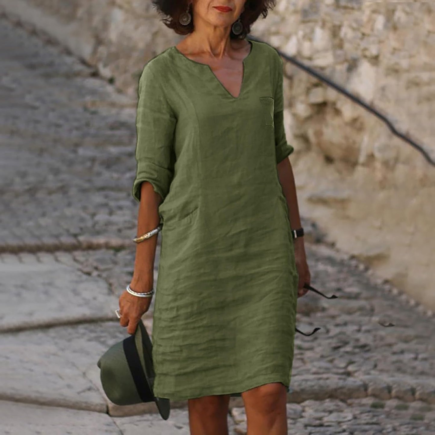 Women Classic Shirt Dress | Siena