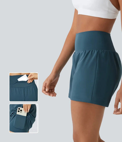 Women High-Waist Relaxed Shorts | Bernadette
