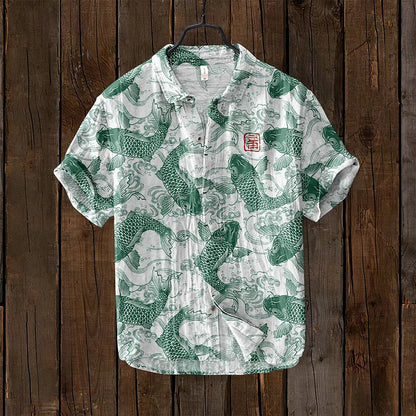 Variant image for Men's Casual Shirt Multi-Color Cotton | Jørgen-25