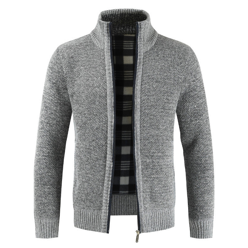 Knitted Zip-Up Cardigan | Robbie