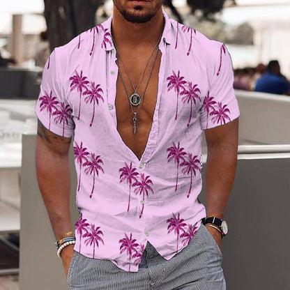 Comfy Hawaiian Print Men's Shirt | Mauii