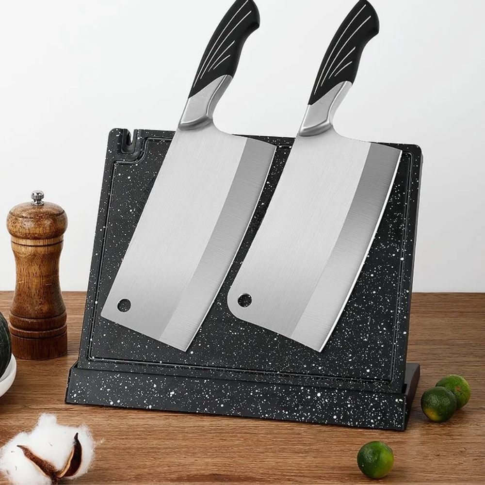 Magnetic Knife Board Black Plastic | Culinary Masterpiece 5