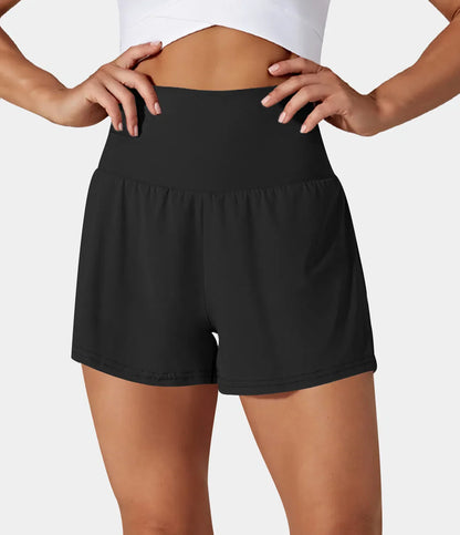 Women High-Waist Relaxed Shorts | Bernadette