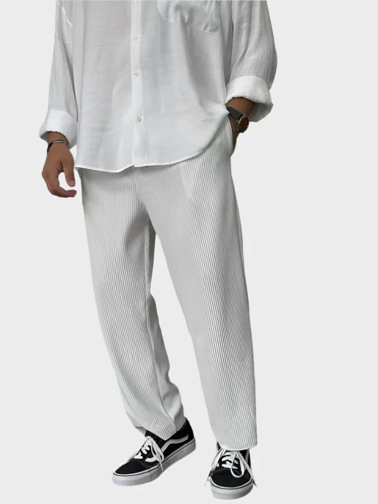 Variant image for Men's Trousers Beige Lightweight Corduroy | Filippo-13