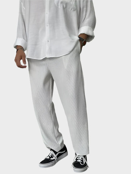 Variant image for Men's Trousers Beige Lightweight Corduroy | Filippo-13