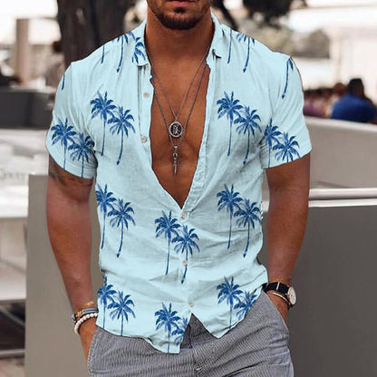 Comfy Hawaiian Print Men's Shirt | Mauii