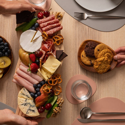 Natural Beech Wood Serving Board – Wave, Arch &amp; Rectangle Options