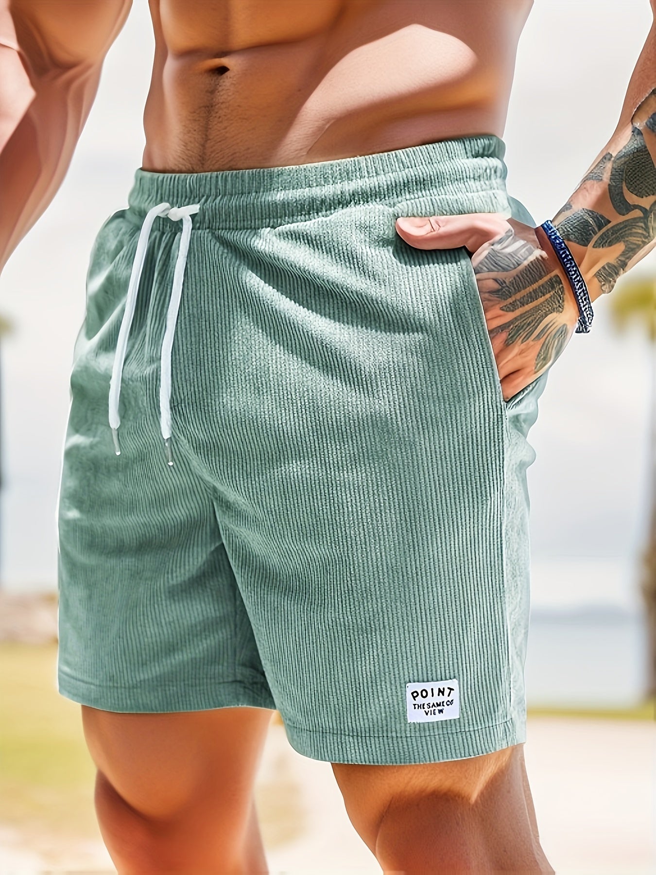 Corduroy Casual Shorts | Mateo