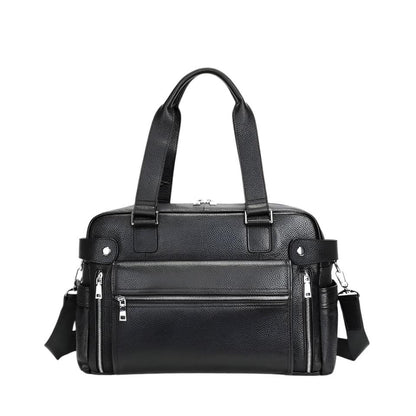 Men’s Leather Travel Bag | Ethan