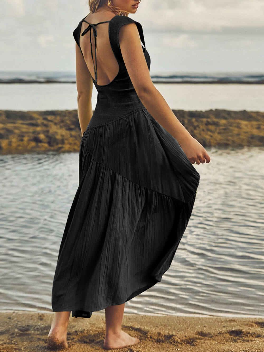 Women Maxi Dress Boho Style | Kath-3