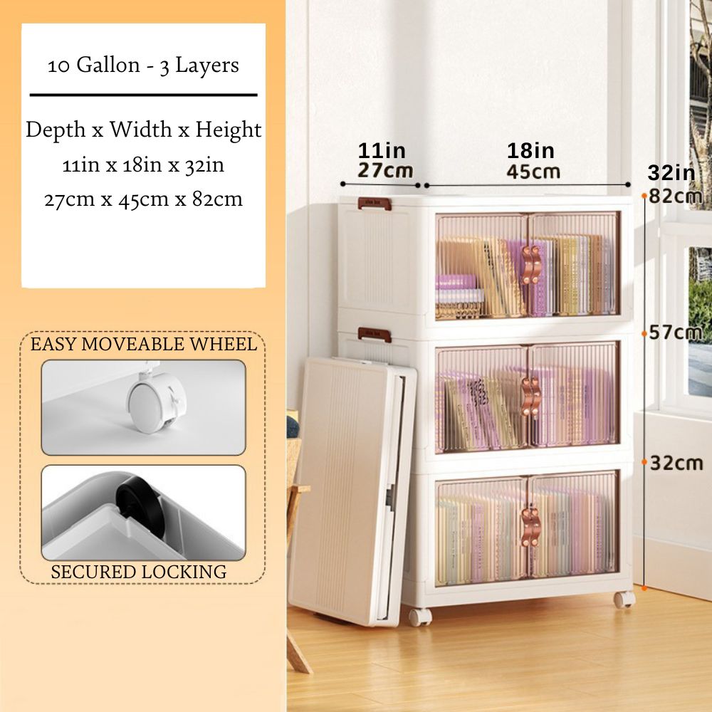 Clear Plastic Storage Containers | Organize Your Space 5