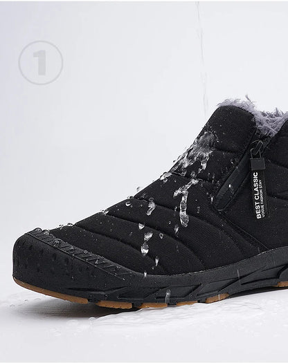 Men Insulated Slip-On Snow Boots | Marlon