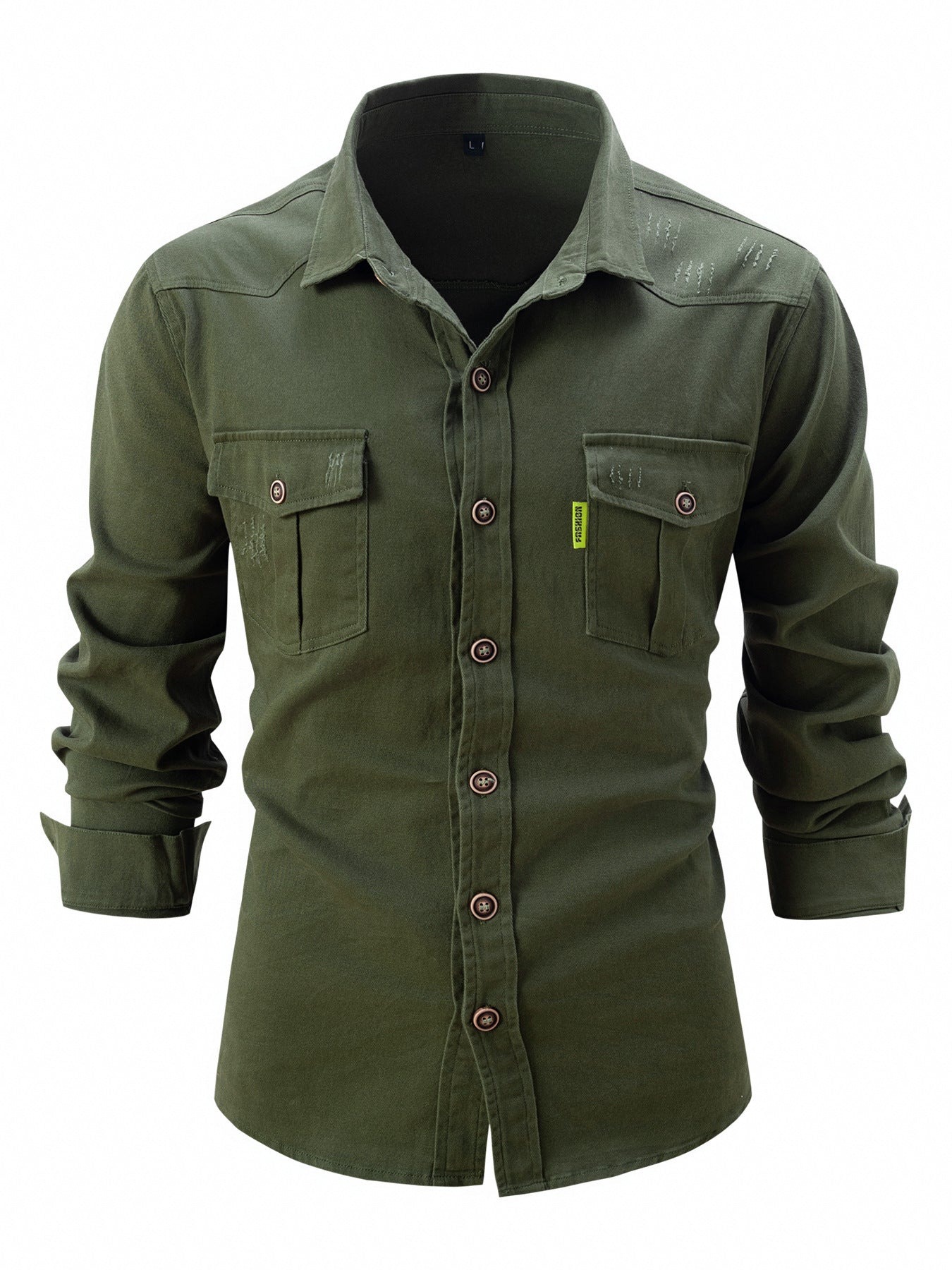 Men’s Long Sleeve Utility Shirt | Philip
