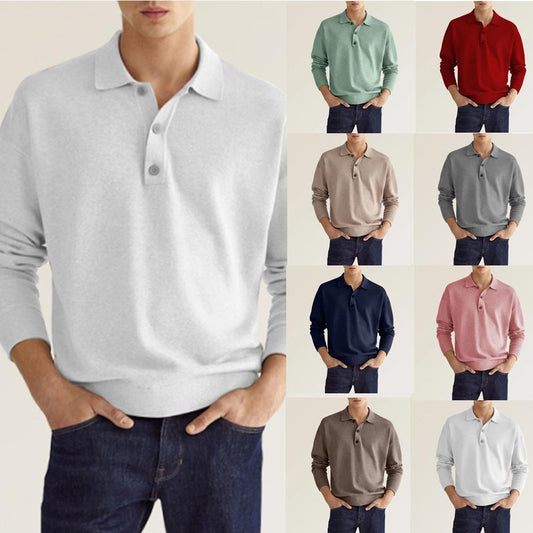 Men Classic Polo Sweatshirt | Anthony