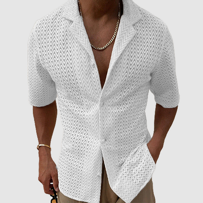 Men's ZigZag Design Shirt | Leonel