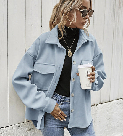 Oversized Pocket Jacket | Jewel