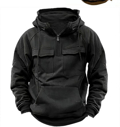 Men Tactical Utility Hoodie | Barry