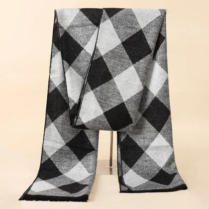 Men Abstract Patterned Winter Scarf | Jerome